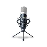 Marantz Professional MPM1000 - XLR Kondensatormikrofon mit Pop Schutz Filter, Shockmount, Tripod Ständer, XLR Kabel für Home Office oder Studio