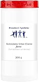 Kolloidales Silber Creme forte aus Apotheken-Herstellung - doppelte Konzentration - hochwertige Qualität - bewährte Rezeptur Silbercreme Pestalozzi-Apotheke (200 g)