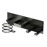 Haartrockner- und Bügeleisenhalter – Haar-Werkzeug-Organizer, Wandmontage, Föhn-Halter, für Badezimmer, WC, Zuhause, Studentenwohnheim, Wohnung, Bauernhaus, Hotel