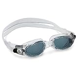 Aquasphere Kaiman Compact, Schwimmbrille, für Erwachsene und Jugendliche geeignet für kleine Gesichter, UV-Schutz, Silikondichtung, 180 Grad Sicht, Sicht durch beschlagfreie und auslaufsichere Gläser