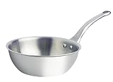 DeBuyer Sauteuse, Edelstahl, Silber, 20 cm