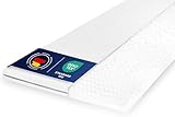 OnlyDreams – 6cm Matratzen Topper 140x200cm | ergonomischer 7-Zonen Kaltschaum | Härtegrad H2&H3 | rutschfest | Memory Effekt | optimaler Liegekomfort | atmungsaktiver, waschbarer Bezug | Oeko-TEX®