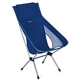 Helinox Chair One Highback (re) Hochleistungs-Campingstuhl, 2,6 lbs, Campingstühle mit hoher Rückenlehne, packbar, tragbarer Stuhl für Rucksacktouren, Camping, Wandern, Reisen, Blue Block