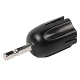 Gitarrensaitenkurbel, 6 mm, sechseckig, für elektrische und akustische Gitarren und Bass, kompaktes Design für einfachen Saitenwechsel