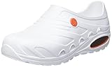 Oxypas Safety Jogger Arbeitsschuhe Damen - Antistatische und rutschfeste Sicherheitsschuhe Herren, Leichter Clog für Medizin, Pflege und Gastro, Antibakteriell, Weiss, EU 37/38