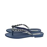 Grendha 17971 Damen-Flip-Flops aus Gummi, Blau, blau, 35 EU