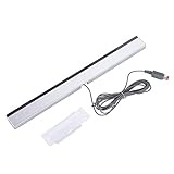 Ejoyous Wii Sensorleiste Ersatz, Infrarot Sensor Bar Verkabelte IR Signalstrahl Sensorleiste IR Signal Ray Sensor Infrarot Receiver Sensorleiste für Nintendo Wii U Konsolen Controller