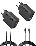 iPhone Ladegerät, Anker USB C Ladegerät (20W, 2-Port,...