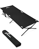 Sportneer Feldbett Klappbett 199 * 73cm, Feldbett Klappbar Campingbett, Gästebett Klappbar für Zelten Wandern Outdoor Wanderung, Reisen, Strand, Outdoor Garten Innen
