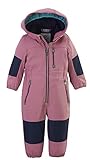 first instinct by killtec Mädchen Fiow 35 Mns Onpc Softshell Overall mit Kapuze, malve, 74/80 EU