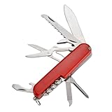 Reccisokz 1 Artikel Schweizer Taschenmesser, Swiss Army Knife, schweizer taschenmesser mini,Multitoolwerkzeug, 9 * 2.5 * 1.4CM(11 Funktionen)