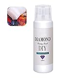 DiamondPainting Sealer 120ML - 5D DiamondPainting Glue with Permanent Hold & Shine Effect, Diamond Art Tools for DiamondPainting Puzzle Cross Stitches Adawd