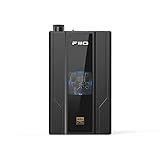 FiiO JadeAudio Q11 DAC Kopfhörerverstärker DSD256 PCM 32bit/384bit für Smartphones/PC 3,5 mm 4,4 mm Ausgänge, Schwarz