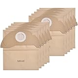 Leadaybetter 10 stück 6.904-322.0 Staubsaugerbeutel für Kärcher Müllbeutel WD2 Premium Filterbeutel Papierfilterbeutel für Kärcher A2004 WD 2.200 Paper Filter Bags