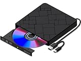 Externes CD DVD Laufwerk für Laptop USB 3.0 Type-C Tragbar DVD CD+/-RW Brenner Writer Reader Player Externer CD DVD Laufwerke für PC,Desktop,MacBook,iMac,Windows 11/10/8/7/XP/Vista/Linux/MacOS