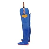 JCWGLY Wathose Watstiefel Für Herren Und Damen Zum Angeln Und Jagen Mit Taschen, Leichte Wasserdichte Angelstiefel Hüftstiefel Aus PVC, Rutschfeste Regenstiefel(40 EU)