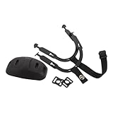 Abaodam Hockeyhelm Zubehör Helmkinnriemen Für Hockey Abnehmbarer Kinnriemen Hockey Sport Kinnriemen Kinnschalenriemen Metall Schwarz