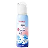 Nasal Spray, Fast-Acting Nose Schleim Remover, Safe & Smooth Formula, Convenient Dust Cover, 1 Bottle 60ml/100ml Ideal for Park, Shopping and Long-Distance Travel