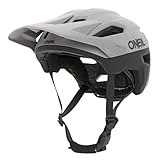 O'NEAL | Mountainbike-Helm | MTB All-Mountain | Lüftungsöffnungen zur Belüftung & Kühlung, Größenverstellsystem, Robustes ABS | Trailfinder Helmet Split | Erwachsene | Grau | Größe S/M