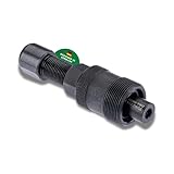 CONTEC Kurbelabzieher TFM-240, Fahrrad Kurbelabzieher für Vierkant, Octalink & ISIS, aus Stahl, Fahrrad Werkzeug zur Kurbel Demontage, schwarz, ein Stück