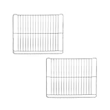 MIRTUX 2 x Backofenrost 45 x 37,5 cm Originalcode: 481010635612 passend für Modelle von Whirpool, Ariston, Indesit, Bauknecht, Hotpoint, Ignis, Ikea, Laden, Elia, etc.