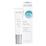 arcaya SOS Eye Gel | Anti-Augenringe | Anti-Schwellungen Augenpflege | Müde, Sensible Augenpartie | Augenserum gegen Dunkle Augenringe | mit Rosskastanie, Panthenol & Glycerin | Frische-Effekt