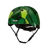 Melon »Green Mamba« Leichter und Cooler Fahrradhelm für Damen, Herren und Kinder mit maximalem Schutz Größe XL-XXL (52-58 cm) Grün Dunkelgrün Mosaik Bunt