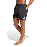 adidas Men's Swim Shorts 5 INCH, Black/White, M