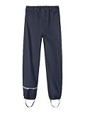 NAME IT Unisex Nkndry Rain Pant Fo Noos Jacke, Dark Sapphire, 158 EU