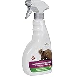 GARDIGO® Marderspray - Marderschreck für Auto, Dachboden, Garten I 500ml mit Geraniol 5g/l I Marderschreck Auto zum Marder vertreiben I Abwehrspray gegen Marder im KFZ I Marderabwehr Made in Germany