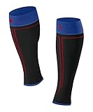 FALKE Herren Wadenbandage Energizing M TB Funktionsgarn mit Kompression 1 Paar, Schwarz (Black 3006) - Wadenumfang W4, Einheitsgröße