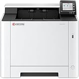 Kyocera Ecosys PA2101cx Laserdrucker Farbe. Farbdrucker mit 21 Seiten pro Minute. Farblaserdrucker inkl. schwenkbarem Touchpanel, LAN, USB 2.0 und Mobile-Print-Unterstützung