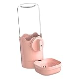 Käfig -Wasserspender, Hasenwasserspender - Leckfestes Chinchilla -Fütterungstasse Haustier Trinkendispenser | 750 ml Bunny Feeder -Wasserversorgung für Chinchilla Hamster Meerschweinchen