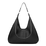 Solide Quasten-Muttertasche, große Kapazität, eine Schultertasche, Einkaufstasche Laptop 15 Taschen (Black, One Size)