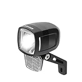 ADDVIEW E-Bike Frontlicht 120 Lux Hammer E120 – LED Fahrradlampe, StVZO & ECE zugelassen, Aluminium/ABS, IP65 wasserdicht, DC 6–48V, seitliche Sichtbarkeit, für E-Bikes & Pedelecs