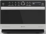 Bauknecht Supreme Chef MW 3391 SX 5in1-Multifunktionsmikrowelle /1000 W/33 L Garraum/Heißluft 1700 W/XXL Grill 1200 W/DualCrisp & CrispFry /AutoClean/Dampfgaren/Schmelz- und Schnellauftau-Funktion, Edelstahloptik