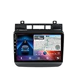 Auto GPS Android 12 9 Zoll Touchscreen Navigator Autoradio für VW Touareg 2012–2015 Plug and Play Backup-Kamera Automatische Bluetooth Mirror Link Lenkradverbindung USB (Farbe: M100S WIFI 1G + 16G)