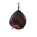 Wilson Unisex-Adult SINGLE BALL BSKT BAG Basketball, BLACK, Uni