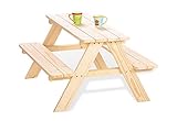 PINOLINO Nicki für 4 Kindersitzgarnitur Picknicktisch...