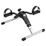 himaly Minibike Heimtrainer Bewegungstrainer Pedaltrainer Trainingsgerät Fitnessgerät mit LCD-Monitor Einstellbarer Widerstand Fahrradtrainer Fitness-Fahrrad Heimfahrrad Beintrainer Zuhause Büro