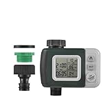 FUNTLY Bewässerungsuhr für Garten Automatische Bewässerung Timer Garten Bewässerung Timer Schlauch Wasserhahn Sprinkler Intelligente Bewässerung System Controller for Gewächshaus (Color : E)