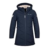 Trollkids Girls Bergen Coat 140, Navy