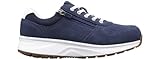 JOYA Dynamo Zip W Dark Blue II, Damensneaker aus Premiumleder und Textil, für gesunde Bewegung im Alltag, schicke Freizeitschuhe, dunkelblau, 35 2/3