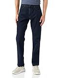 Wrangler Herren Regular Fit Jeans, Blau, 44W / 32L EU