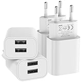 4er Pack USB ladegerät für iPhone 15 14 Plus Pro Max 13 12...