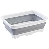 SVCEQZE Fußwanne Pool Faltbar, 37x27x11.8cm Pool Fußwanne, Tragbares Fußbad, Faltbare Tragbare Fußbadewanne, Fußbad Schüssel, Tragbare Fußwanne für Pool für Oberirdisches Poolzubehör