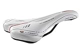 Selle Montegrappa RENNRADSATTEL FAHRRADSATTEL Liberty XXL - Made in Italy Weiss