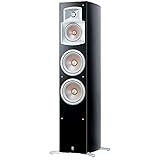 Yamaha NS 555 Stand Lautsprecher System (3-Wege Bassreflex, Waveguidehorn, 100W) klavierlackschwarz, 1 Stück