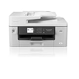 Brother MFC-J6540DWE EcoPro DIN A3 4-in-1 Farbtintenstrahl-Multifunktionsgerät (250 Blatt Papierkassette, Drucker, Scanner, Kopierer, Fax), Mittel