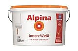 Alpina Wandfarbe Innen-Weiß 2,5 Liter matt